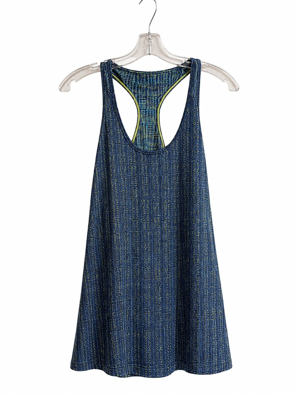 Lululemon Women's Size 8 Blue Green Racerback Athletic Tank Top